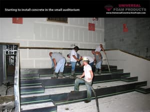 15 Stadium Seating Installation