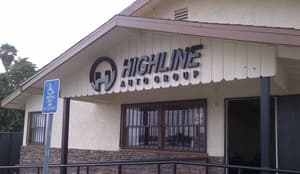 Highline Auto Group Signage