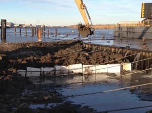 Over 60,000 cubic feet of EPS29 Geofoam was used as fill material