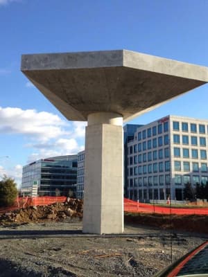 How do you form complex concrete shapes economically?