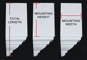 Crown Molding Croner Blocks