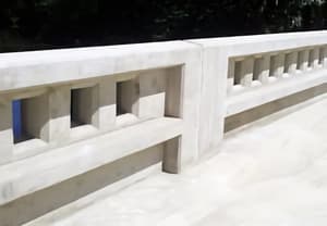 Blockouts for Concrete Railing