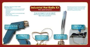 Industrial Hot Knife Kit