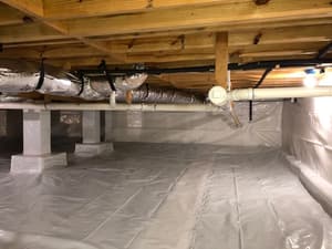 06 09 Pound Eps Sheets Used for Crawl Space Insulation