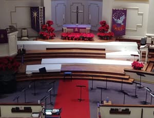 EPS Foam Solution for Church Stage Project in Brentwood, TN