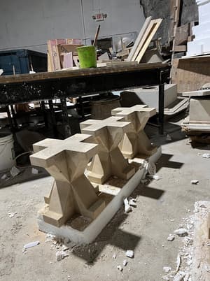 03 Eps Foam Forms Bench Base