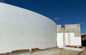 Eps Foam Insulation for a Concrete
