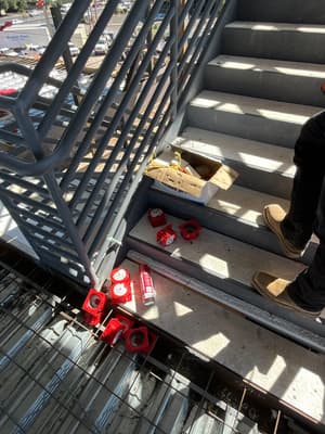 EPS Foam Steel Stair Filler