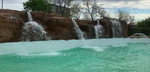 EPS Foam Used in Radrock Raging River Water Park Waterfall Rebuild