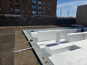 Custom Cut Geofoam Pool Infill Harrisburg Pa
