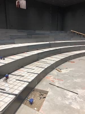 01 Eps Geofoam Used for Tiered Seating