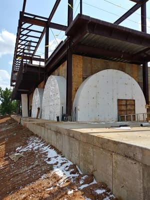 02 Geofoam Arch Concrete Forms Texas