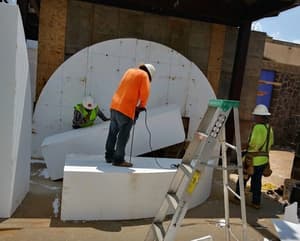 04 Geofoam Arch Concrete Forms Texas