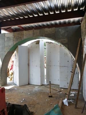 11 Geofoam Arch Concrete Forms Texas