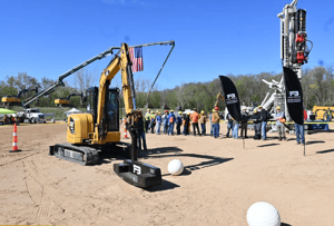 Giant Foam Balls for a Construction Career Day