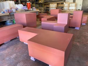 04 Lightweight Concrete Benches