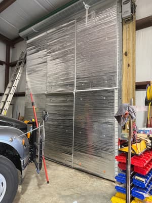 Foil Faced Eps Garage Door Insulation Franklin Nc
