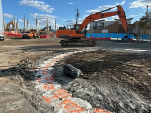 Compression Ring Excavation Site