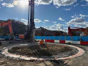 Compression Ring Foundation Drilling