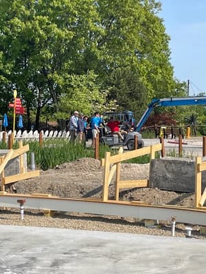 Construction of Splash Park Drain Form 4