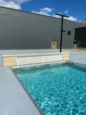 Stainless Steel Rooftop Pool