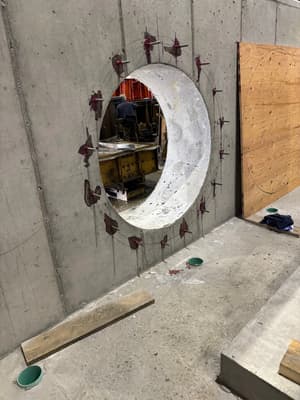 Tide Gate Headwall Precast Project