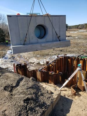 Tide Gate Headwall