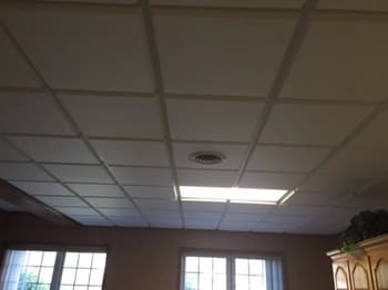 Melt Away EPS Ceiling Tiles
