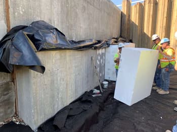 Elasticized Polystyrene Used in Bridge Construction
