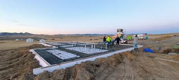EPS19 Geofoam Used for Underslab Insulation in Three Forks, MT