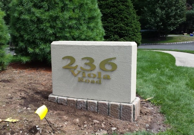 Distinctive Address Marker in Central Valley, NY