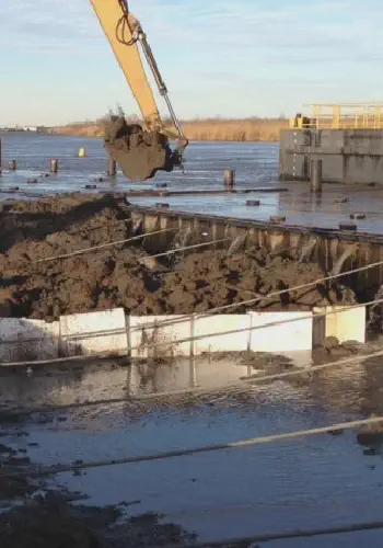 Over 60,000 cubic feet of EPS29 Geofoam was used as fill material