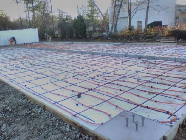 Insulation for Hydronic Heat