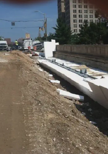 Expanded Polystyrene used in Bridge Construction