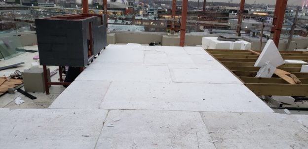 Lightweight Void Fill for Rooftop Project