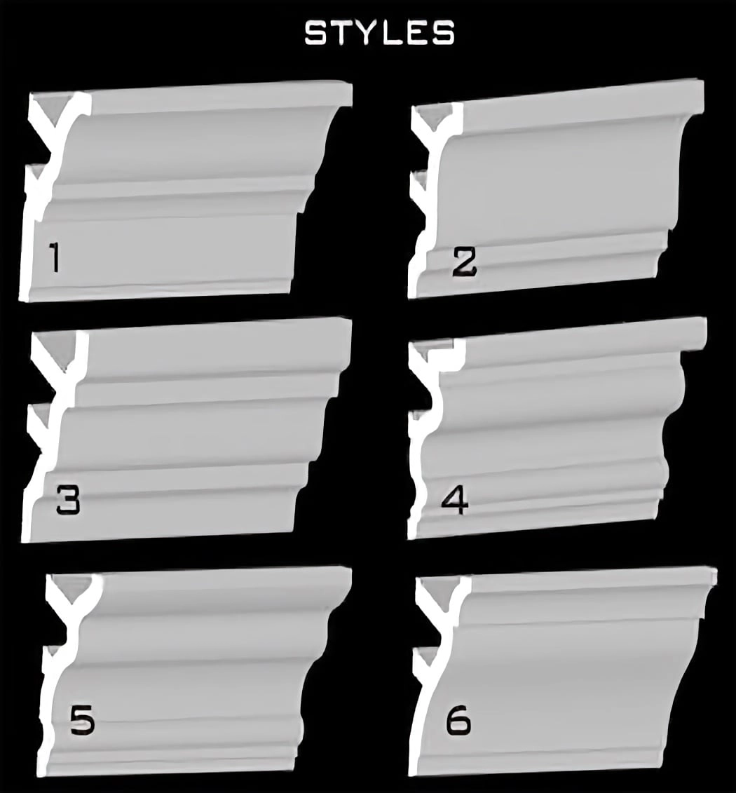 Crown Molding Styles